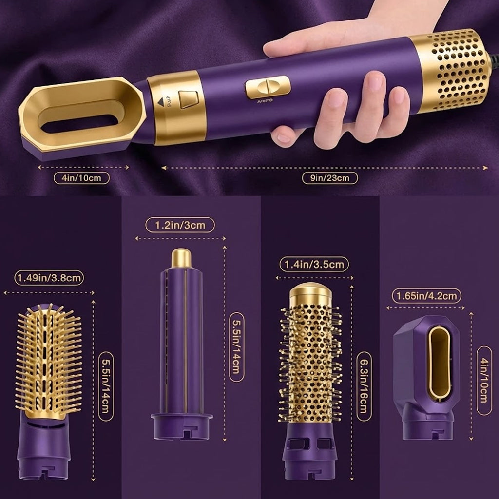 5 In 1 Hair Dryer Brush Multifunctional Hot Air Styler Hair Tools