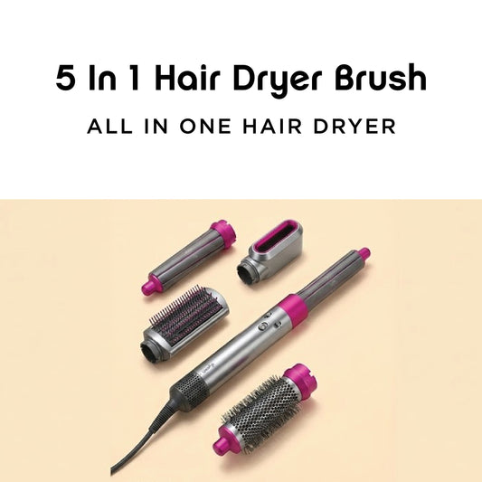5 In 1 Hair Dryer Brush Multifunctional Hot Air Styler Hair Tools