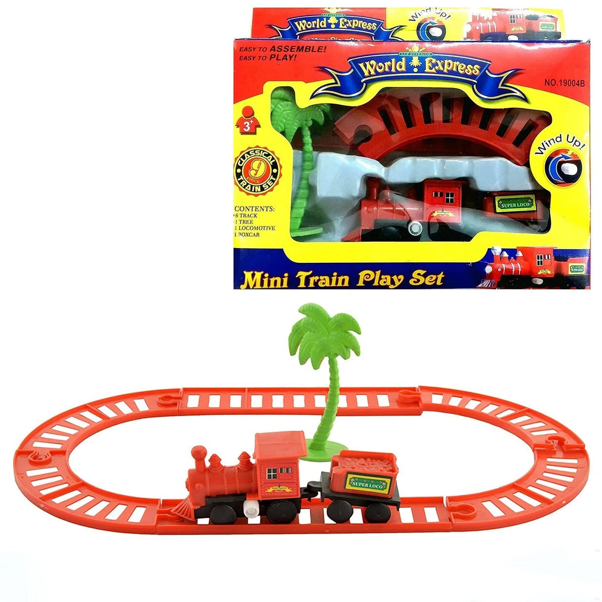 World Express Mini Train Play Set for kids